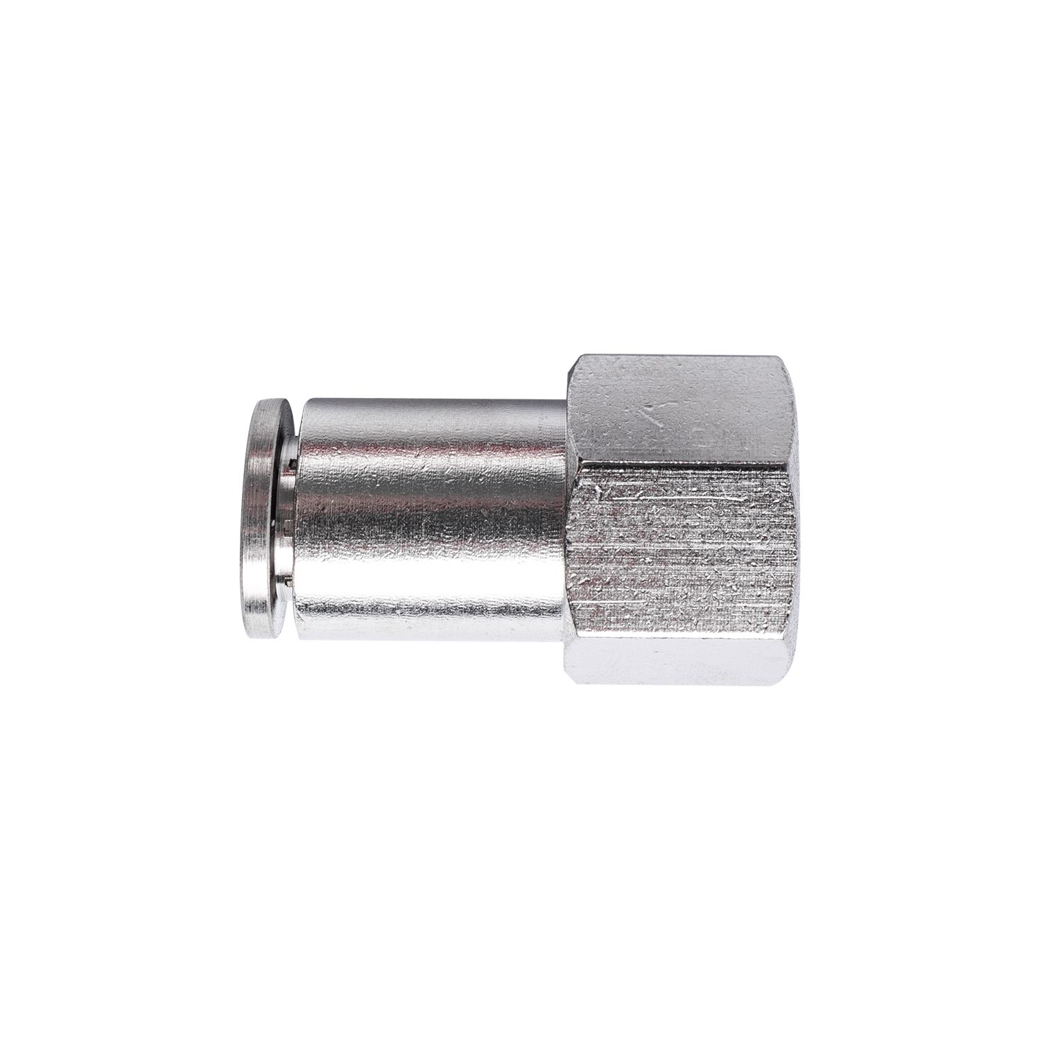 Metal Pu Fitting Straight 8mm 1/4' F